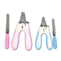 Stainless Steel Pet Nail Clipper With Nail File Mr Fluffy