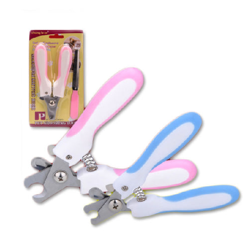 Stainless Steel Pet Nail Clipper With Nail File Mr Fluffy
