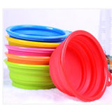 Standard Size Pet Travel Silicon Foldable Bowl Mr Fluffy