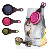 USA Imported 3-in-1 Pet Food Measuring Cup Mr Fluffy