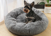Ultra Soft Calming Pet Bed / Soothing Fluffy Cushion Mr Fluffy