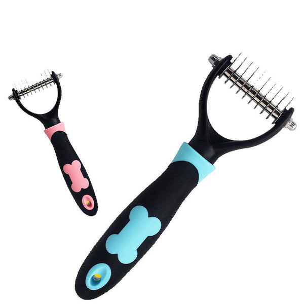 Undercoat Rake For Long Fur Pets / Heavy Coat / Grooming Brush Mr Fluffy